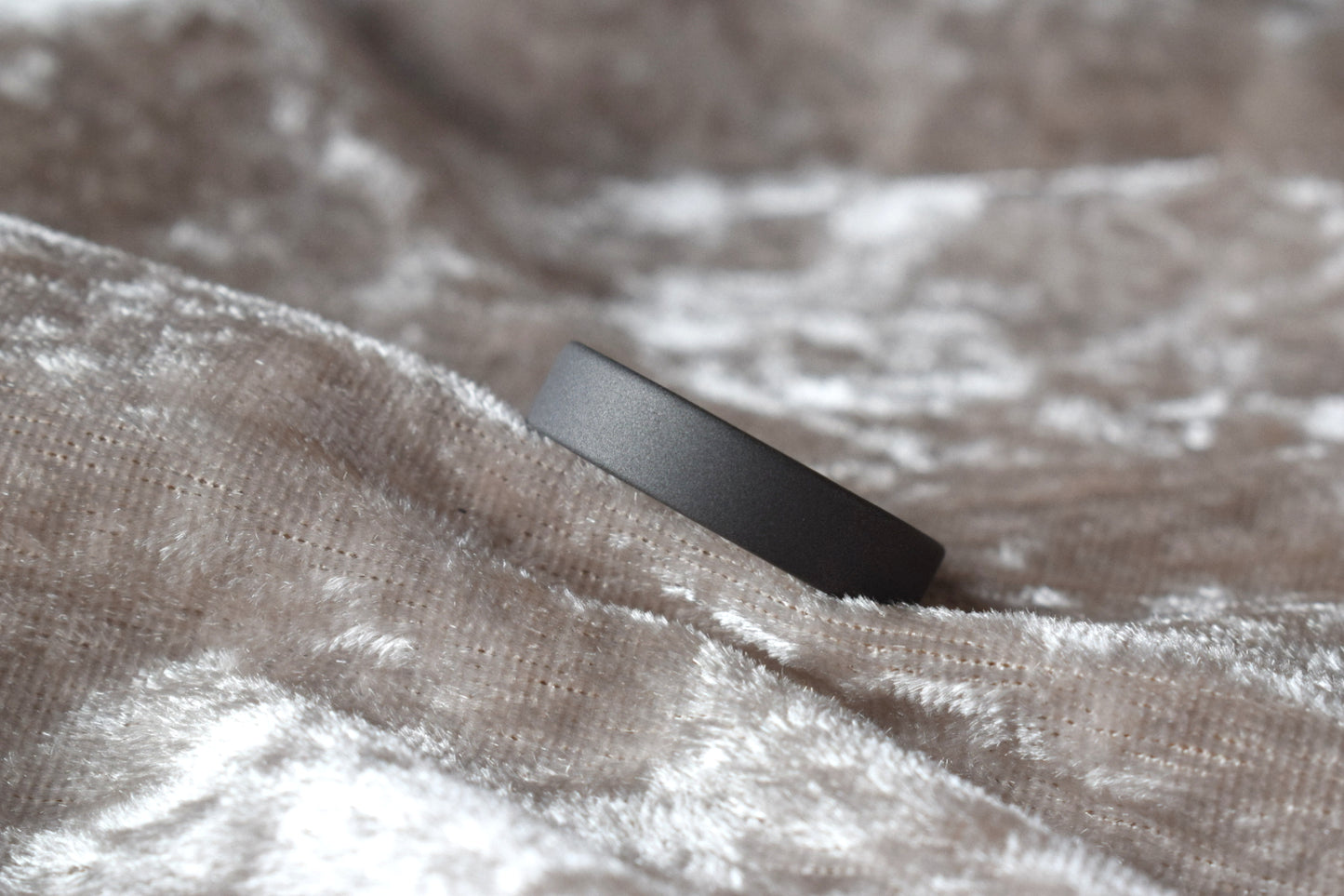 Stainless Steel Blasted Finish Flat Ring image 8