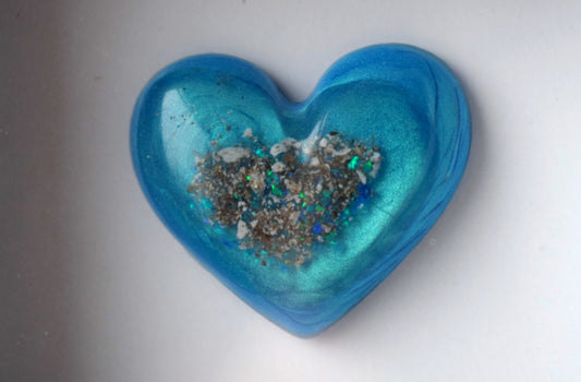 Framed Resin Memorial Heart - Add On image 1