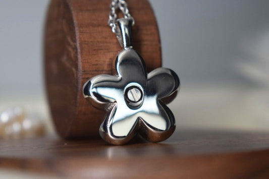 Self-Fill Daisy Memorial Necklace