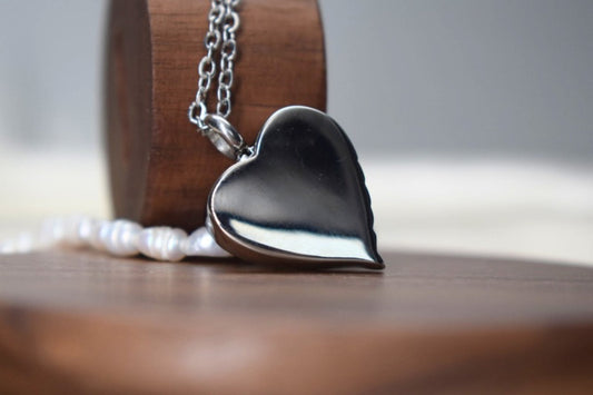 Self-Fill Half Wing Memorial Necklace