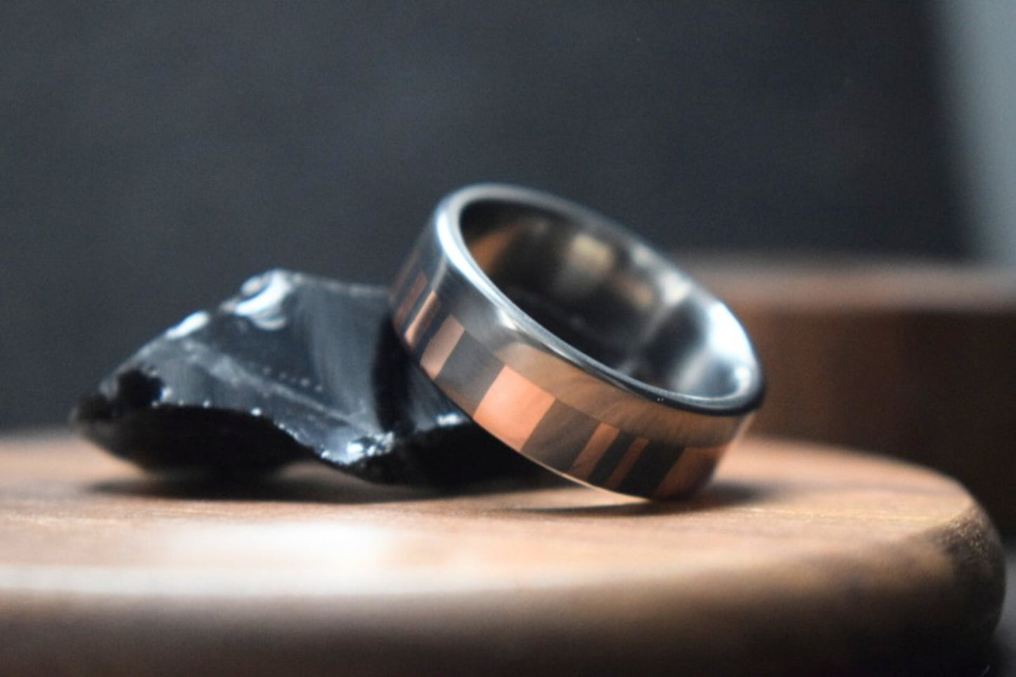 Superconductor Ring with Titanium Liner and Edge