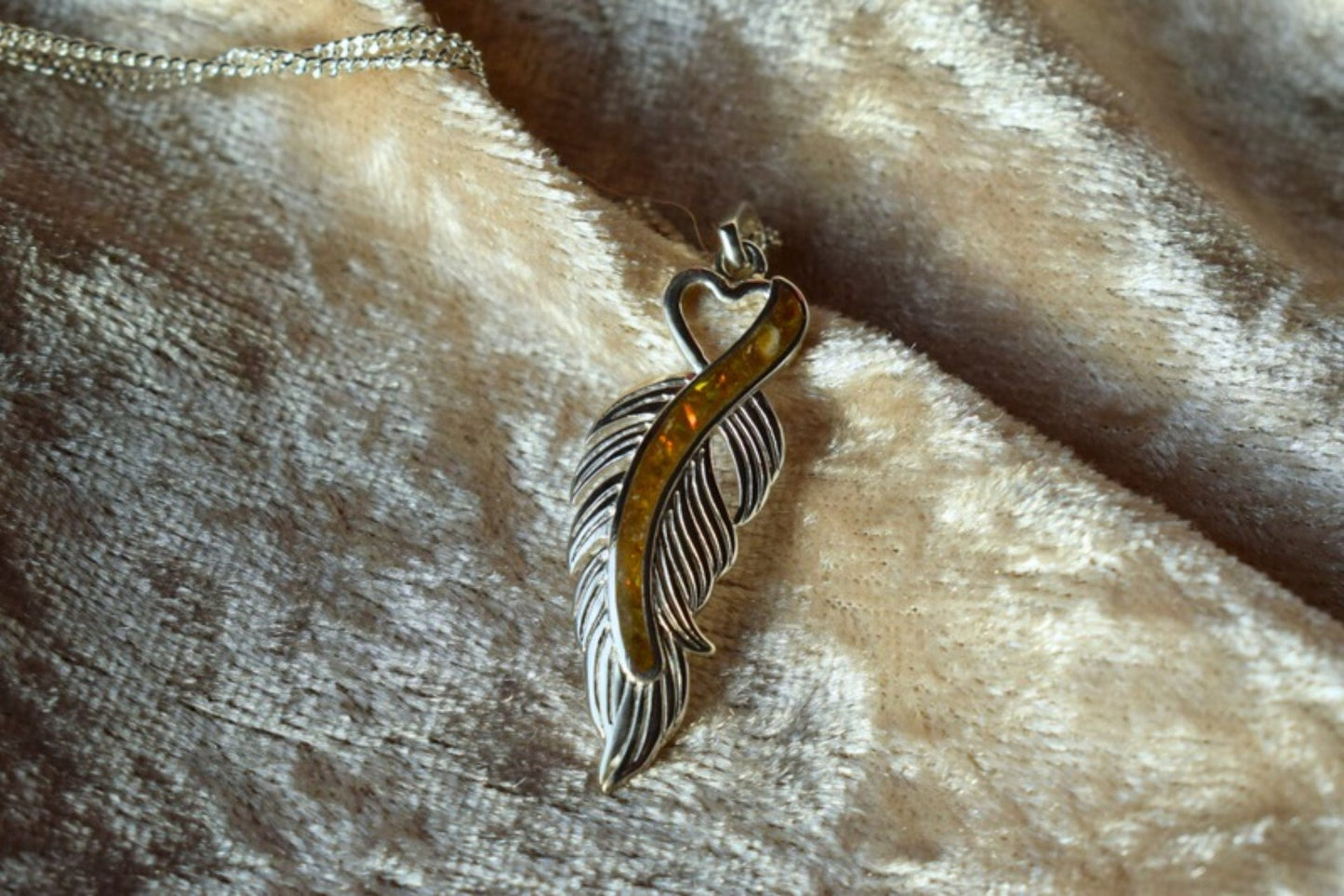 925 silver angel wing memorial necklace with discreet ashes compartment