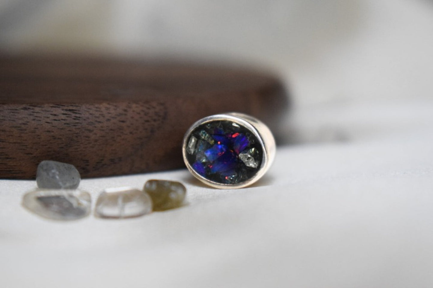 Pandora Style Oval Memorial Charm