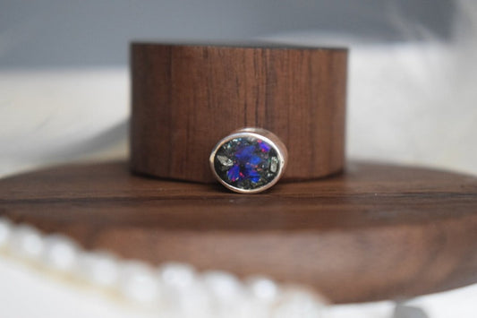 Pandora Style Oval Memorial Charm