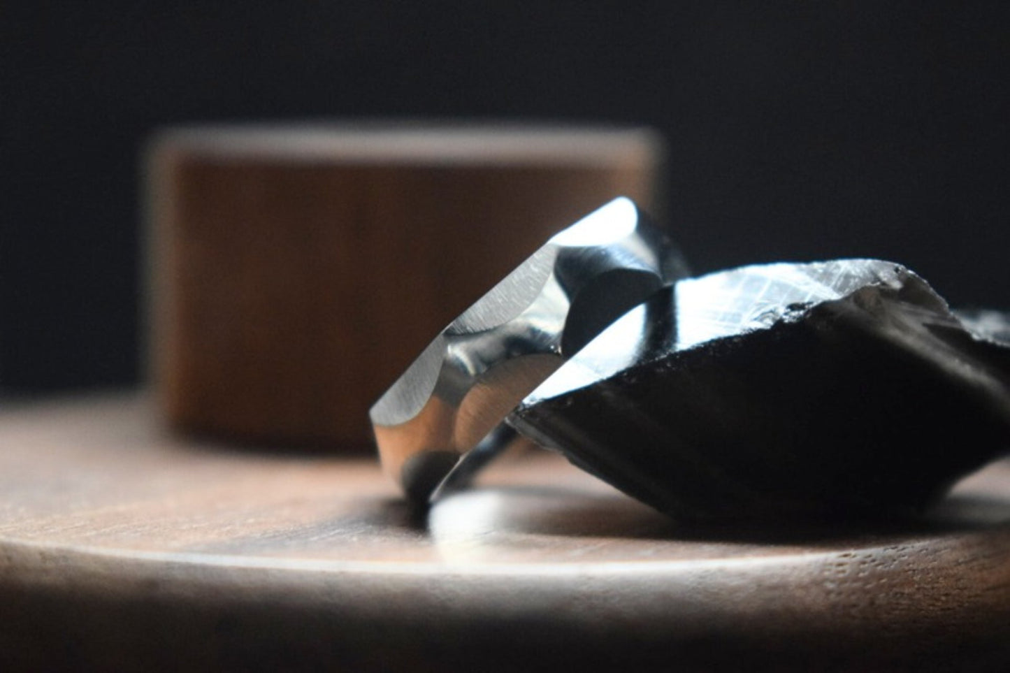 Engineer’s Facetted Ring - Stainless Steel or Titanium