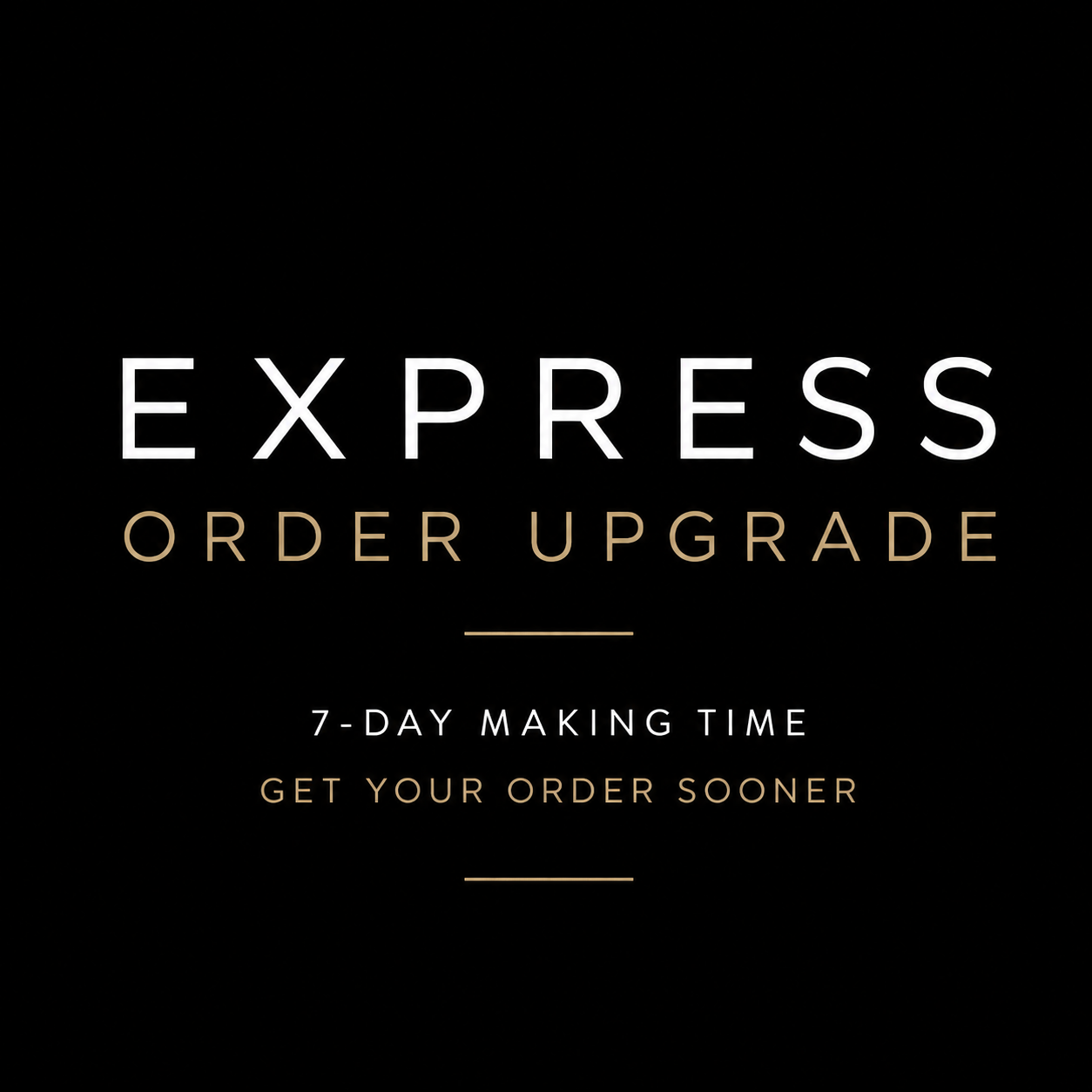 Express Order Upgrade