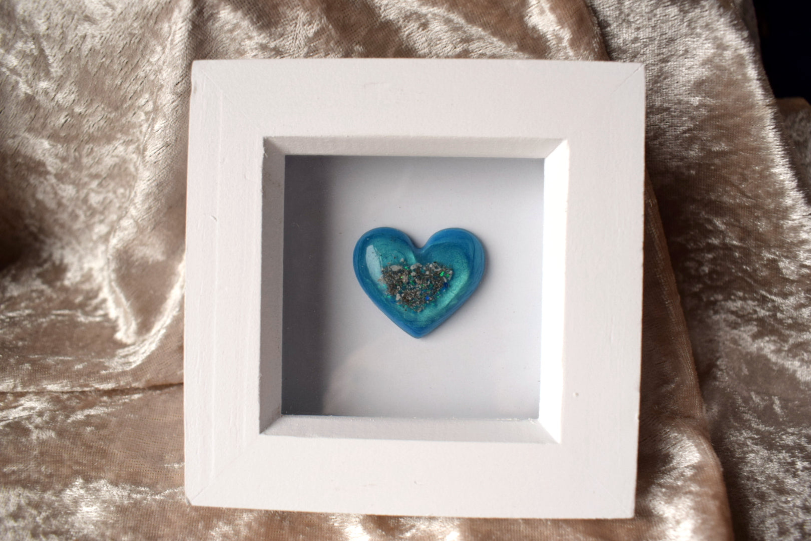 Framed Resin Memorial Heart - Add On image 0