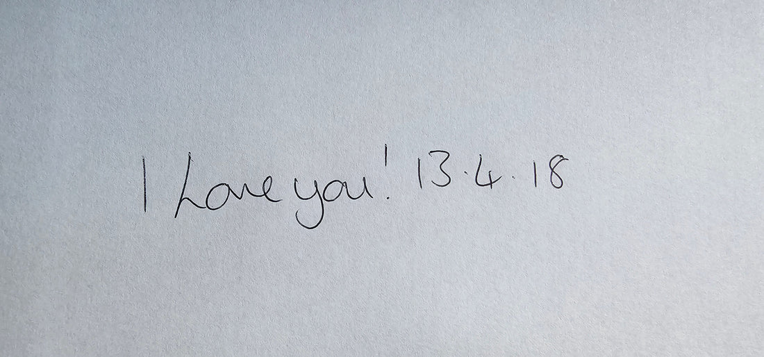 HANDWRITING ENGRAVING