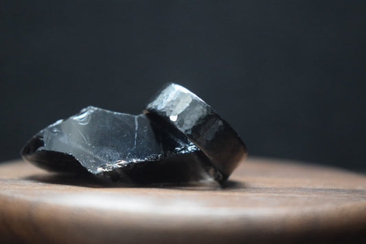 Black Zirconium vs Titanium Wedding Rings: What’s the Difference?” - True North Forge