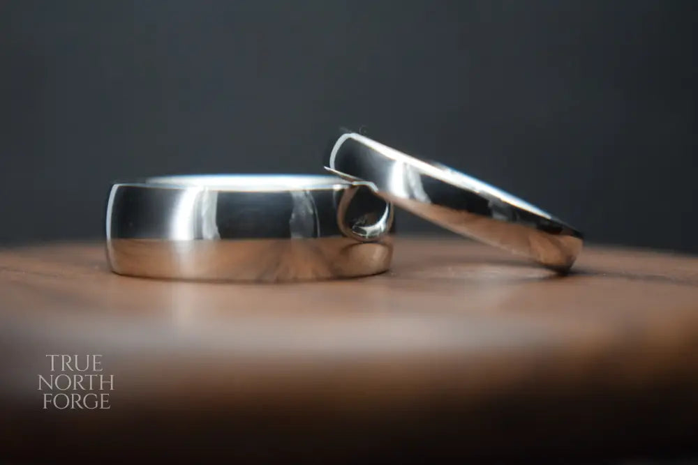 Made Together – Pair of Standard & Slim Titanium Rings - Wedding Ring