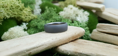 Titanium Blasted Court Shape Ring image 7