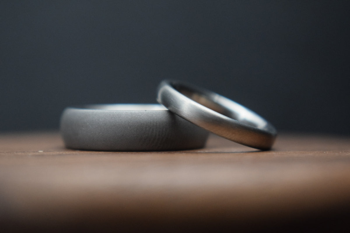 Made Together –  Standard & Slim Titanium Rings