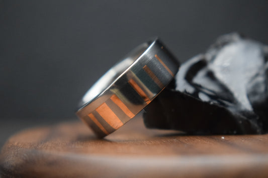 Superconductor Ring with Titanium Liner and Edge