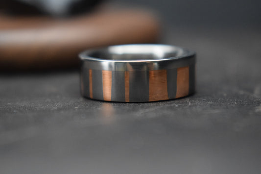 Superconductor Ring with Titanium Liner and Edge