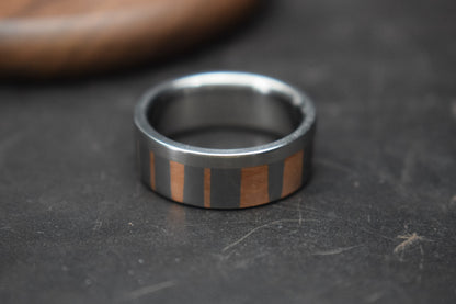 Superconductor Ring with Titanium Liner and Edge