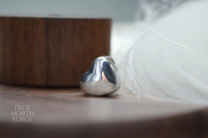 Pandora Style Memorial Heart Charm - True North Forge