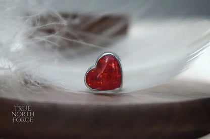Pandora Style Memorial Heart Charm - True North Forge