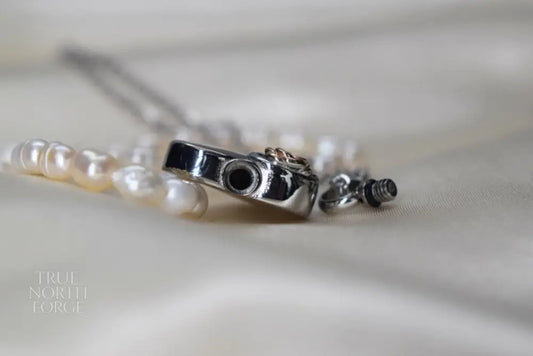 Self-Fill Angel Rose Memorial Necklace - True North Forge