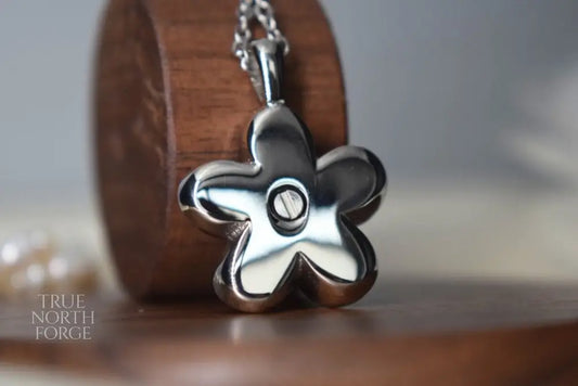 Self-Fill Daisy Memorial Necklace - True North Forge